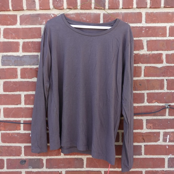 John Elliot Long Sleeve Tee Shirt Size Small -Dark Grey - Picture 6 of 6